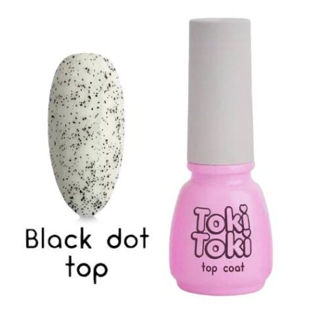 Топ без липкого шару Toki Toki Black Dot Top 5 мл